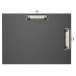 Porte-bloc double clip papier enduit - Format 23x32cm pour A4/ Pce