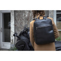 Exactive leather Backpack for Laptop blk/ Pc.