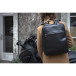 Exactive leather Backpack for Laptop blk/ Pc.