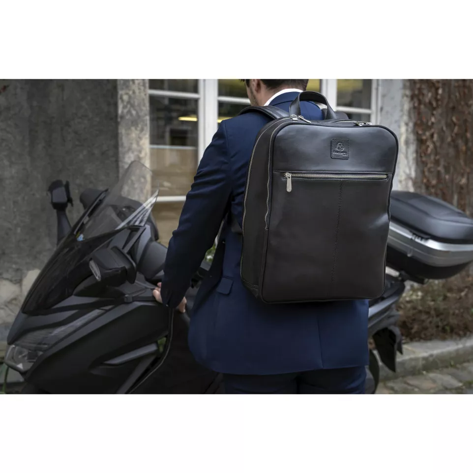 Exactive leather Backpack for Laptop...