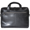 Sacoche ordinateur Exactive Cuir noir/ Pce