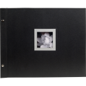 Fotoalb CEREMONY 37x29cm 40bl zwart-/ St.