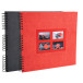 Photo Album Spiral Passion 32x32cm Red/ Pc.