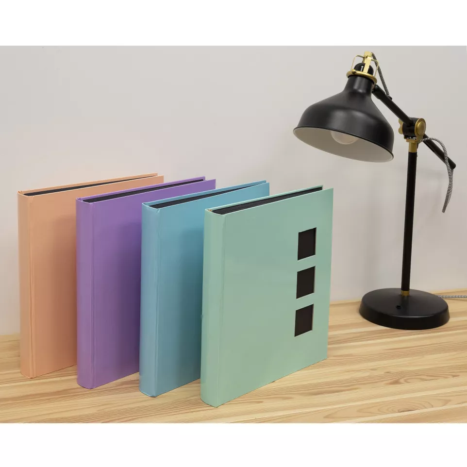 Album photos livre 60 pages noires -...