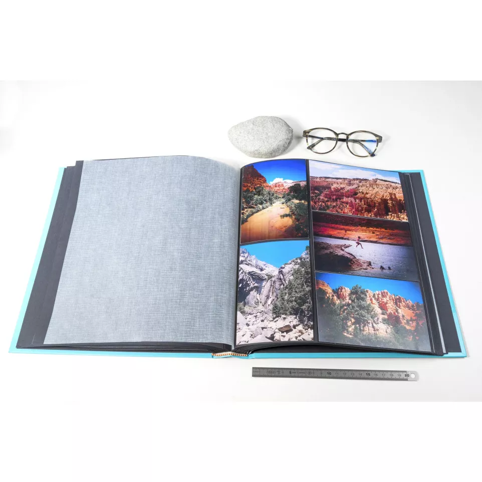 Album photos livre 60 pages noires -...