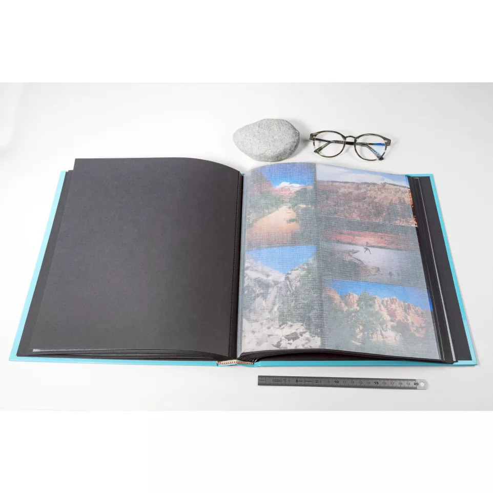 Album photos livre 60 pages noires -...