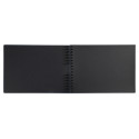 Wireb album 50p. black 32x22 AQUAREL ast/ Pc.