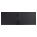 Wireb album 50p. black 32x22 AQUAREL ast/ Pc.