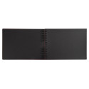 Wireb album 50p. black 32x22 AQUAREL ast/ Pc.