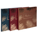 Book album 30p. black 25x25cm PALMA Blue/ Pc.