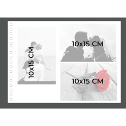 Fotoalb spir 50p. wit...