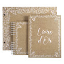 Fotoalb spir 50p. wit 32x22cm KRAFT-/ St.