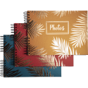 Album photo à spirales 50 pages noires - Format 32x22cm - PALMA/ Pce