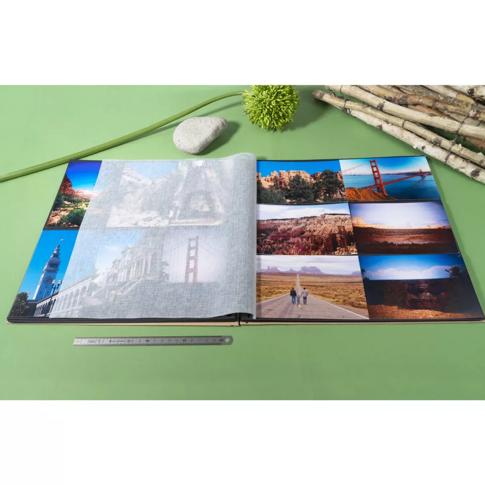 Wireb album 60p.black 32x32cm...