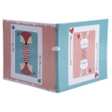 Album photos livre 30 pages blanches - Format 25x25cm - CARTE DE JEU/ Pce