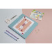 Album photos livre 30 pages blanches - Format 25x25cm - CARTE DE JEU/ Pce
