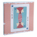 Fotoalbum 30p. wit 2-5x25cm CARTE JEU r/b/ St.