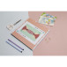 Fotoalbum 30p. wit 2-5x25cm CARTE JEU r/b/ St.