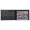 Album photos à spirales 50 pages noires pour photos de classe - 32x22 cm/ Pce