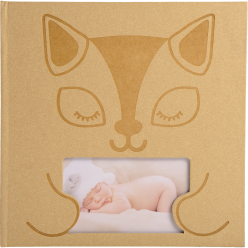 Book alb 30p. black 25x25cm...