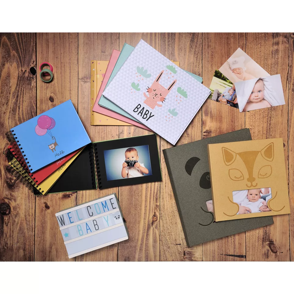 Book alb 30p. black 25x25cm ZEPHIRE...