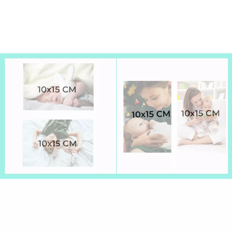 Book alb 30p. black 25x25cm ZEPHIRE...