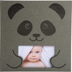 Book alb 30p. black 25x25cm...