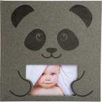 Fotoalb 30p. zwart 2-5x25cm...