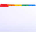 Record Cards A-Z 25 Reinforced Tabs A5/ Pc.