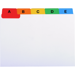 Tussenvoegsels A-Z 2-5...