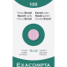 Exacompta Record Cards Pack 100 Blue 75X125 Lined/ Pc.