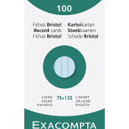 Étui de 100 fiches -...