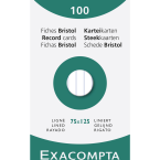 Étui de 100 fiches -...