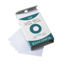 Pk 100 Exa Record Cards A7 White Lined/ Pc.