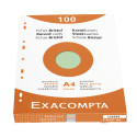 Pk 100 Exa Record Cards 210x29 5/5 Ast/ Pc.