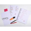 Pk 100 Exa Record Cards 210/297 Sq White/ Pc.