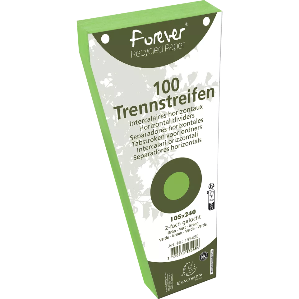 Paquet 100 fiches intercalaires...