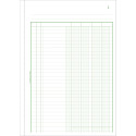 Duplicate Book with 4 columns 50 pages 29,7x21cm/ Pc.