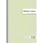 Duplicate Book with 3 columns 50 pages 29,7x21cm/ Pc.