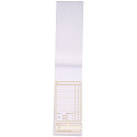 Bill note pad 9,6x23cm 50 duplicate sheets/ Pc.