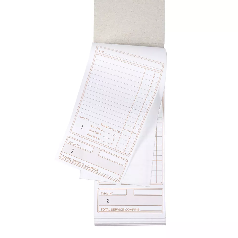 Rekeningblok 9x22,5c-m 50 gen.bl...