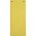 Paquet 100 fiches intercalaires horizontales unies perforées Forever - 105x240mm/ Pce