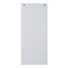 Paquet 100 fiches intercalaires horizontales unies perforées Forever - 105x240mm/ Pce