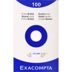 Pk 100 Exa Record Cards...