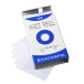 Pk 100 Exa Record Cards 75/125 White/ Pc.