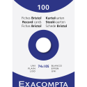 PK100 steekk uni nt-geperf.74x105 wit/ St.