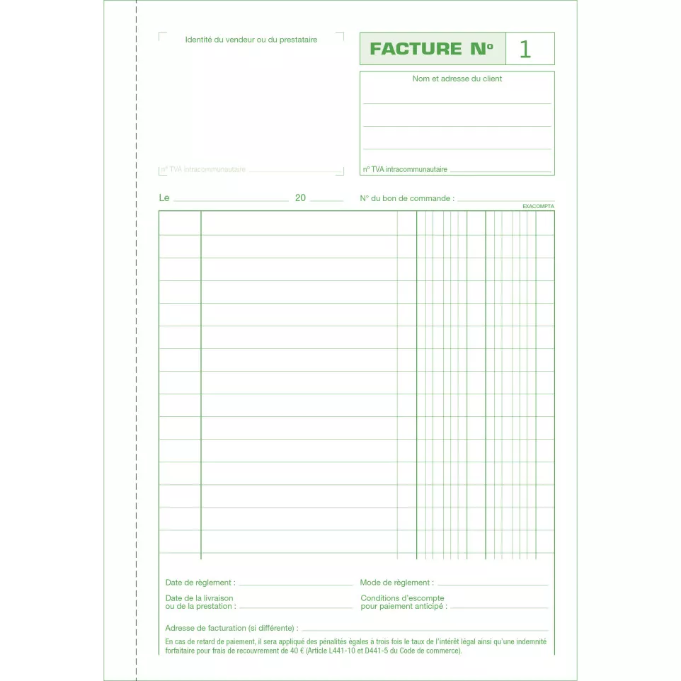 INVOICE BOOK TRIPLCATE 210X148...