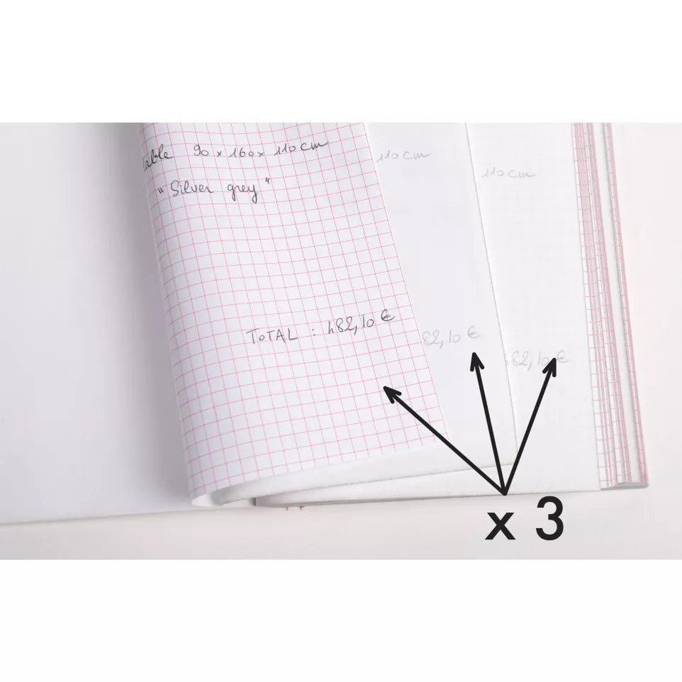 INVOICE BOOK TRIPLCATE 210X148...