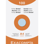 Pk 100 Exa Record Cards...