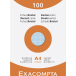 Pk 100 Exa Record Cards 210x297 5/5 Ast/ Pc.